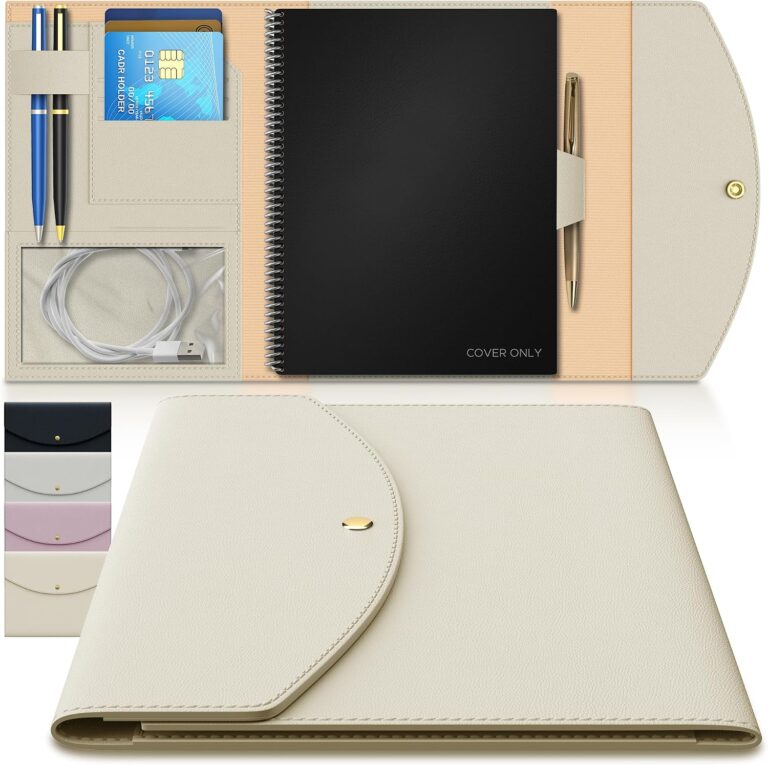 Slim Lightweight Organizer Cover for Rocketbook Accessories, Journal